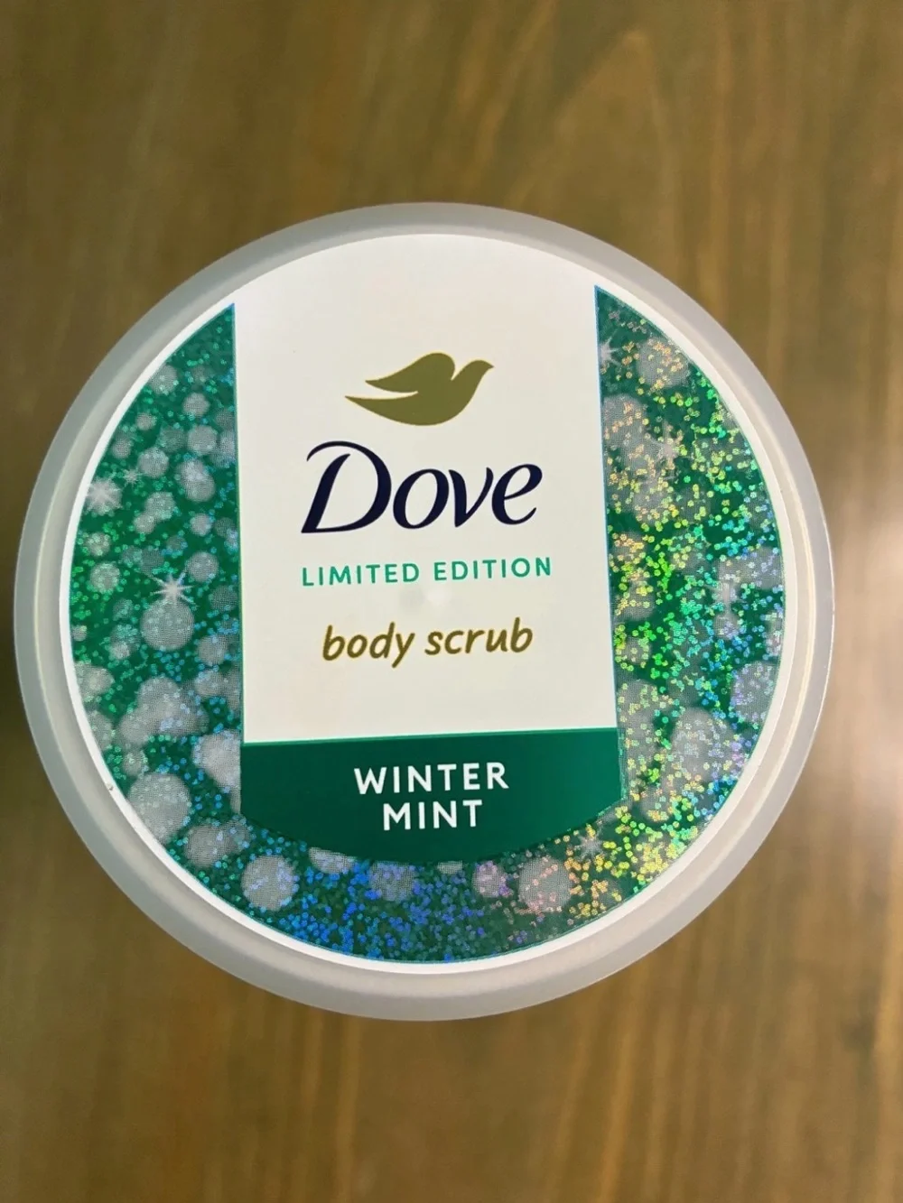 5 Pack Dove Body Scrub Holiday Limited Edition Winter Mint 3.5oz Lot of 5 jars